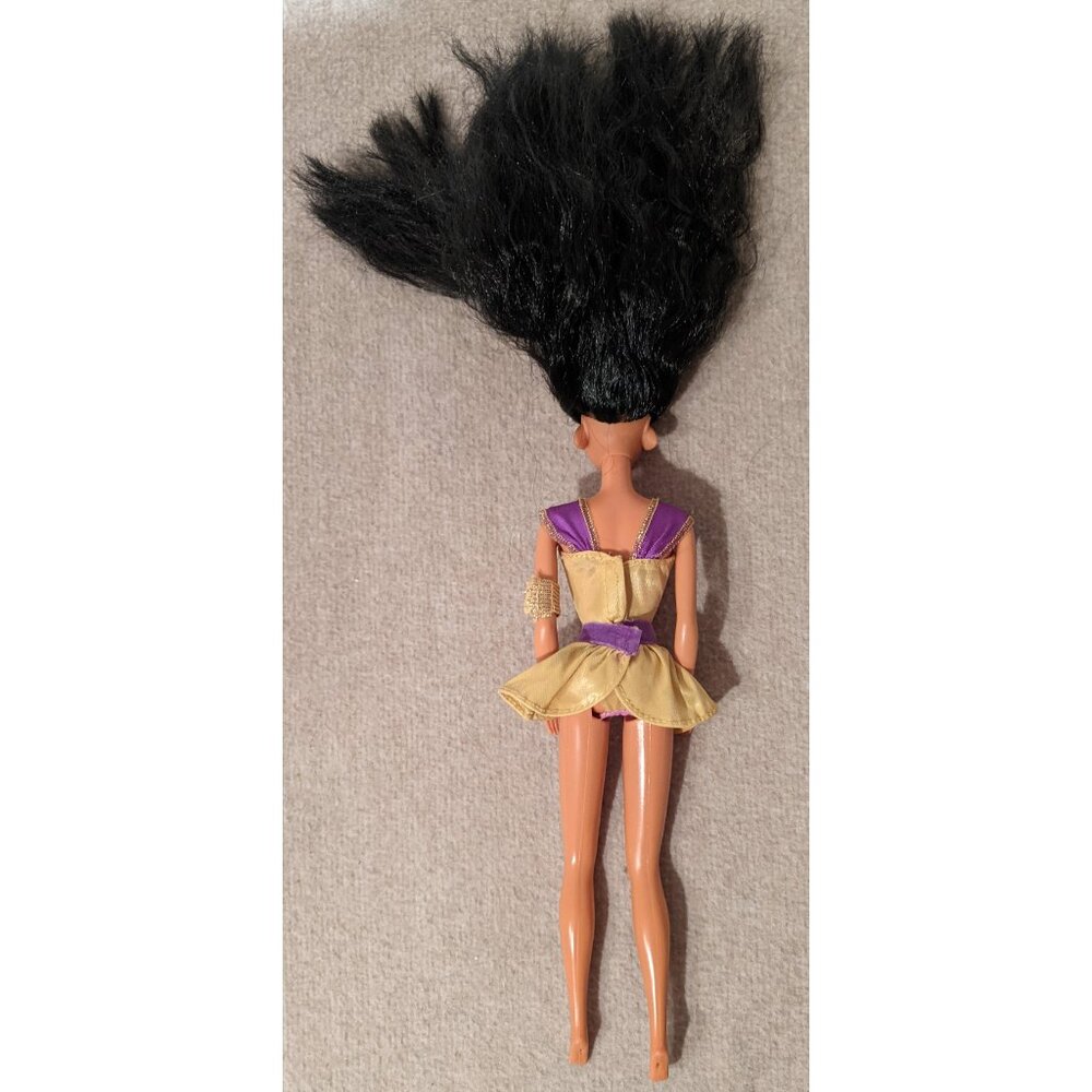 Barbie Doll with Purple and Yellow Outfit - Picture 9 of 9